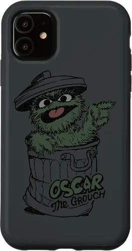 Vista 8 de Funda para iPhone 14 Pro Max Sesame Street Oscar Early Grouch