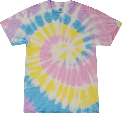 Vista 26 de Colortone Camisetas Tie Dye para Hombre y Mujer - Camisetas de manga corta unisex Tie-Dye para adultos Acadia