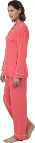 Vista 112 de PajamaGram Conjunto de pijama para mujer – Pijama para mujer, jersey novio, 100% algodón