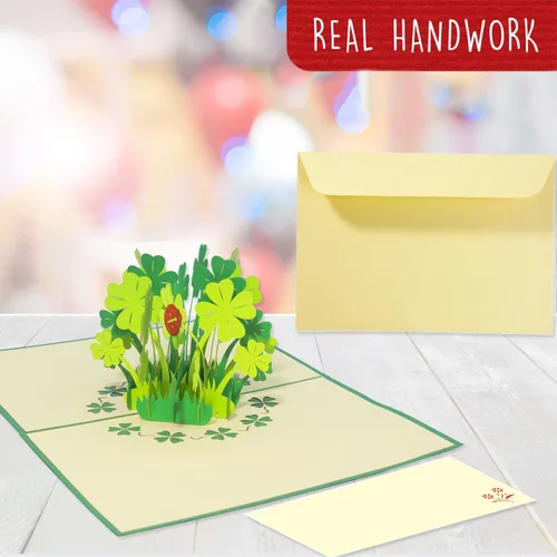 Vista 4 de LINPOPUP® Pop-Up Card, POP- UP tarjetas, POP UP tarjetas de cumpleaños, 3D tarjetas de felicitación 3D tarjeta plegable tarjeta de cumpleaños buena