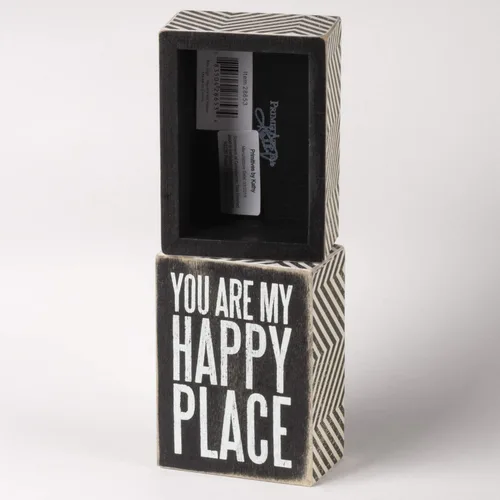 Vista 2 de Primitives by Kathy Cartel de caja - You Are My Happy Place 3 x 4 pulgadas