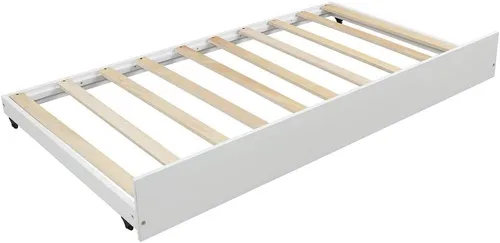 Vista 6 de Bastidor para cama tamaño Twin, con techo y cerca, no incluye box spring