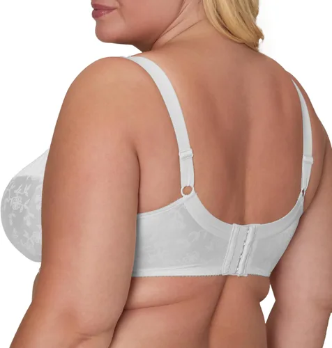 Vista 2 de Playtex Secrets Love My Curves Signature Floral Underwire Brasier de cobertura completa #4422