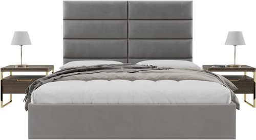 Vista 51 de Vänt - Paneles tapizados de cabecera para montar en la pared, diseño Elizabeth, 120 x 46 pulgadas, configuración de 16 paneles individuales