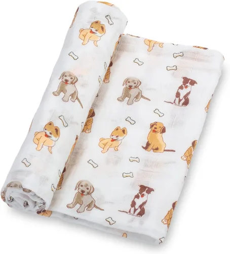 Vista 20 de LollyBanks Manta para Envolver, Mantas de Muselina 100% Algodón para Niños y Niñas, Manta de Recepción para Recién Nacido Grande de 47 x 47