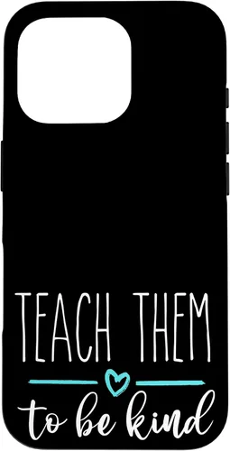 Vista 20 de Rae Inspired Dunn Teach Them to be Kind Teacher Appreciation Case for iPhone 17