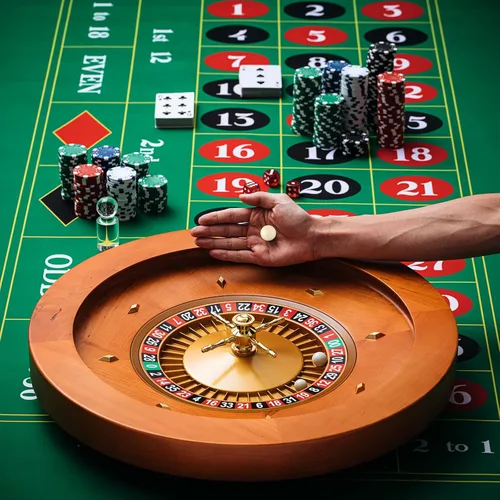 Vista 4 de Leyndo Rueda de Ruleta de Madera de 20 Pulgadas con 4 Bolas de Ruleta Rodamientos de Precisión de Grado Casino Rueda de Ruleta Mesa Giratoria