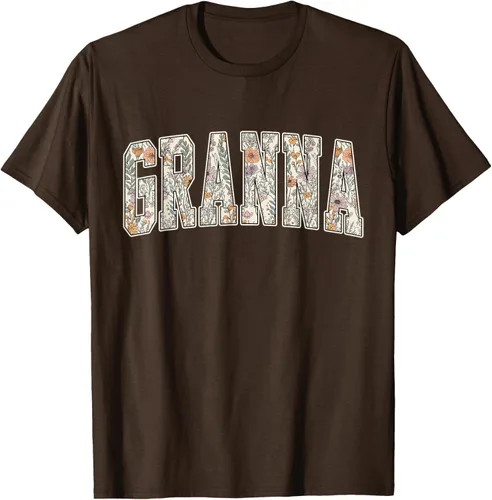 Vista 7 de Granna - Camiseta retro para el día de la madre Negro
