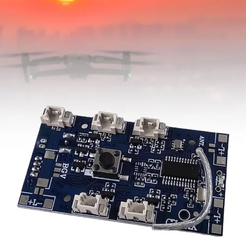 Vista 2 de kowaku Tablero receptor portátil, práctico tablero principal, para E88Pro E88 RC Drone reemplaza piezas de accesorios
