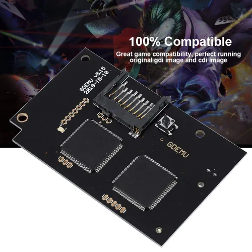 Vista 9 de GDEMU Optical Drive Simulation Board Card Repair Part Optical Drive for Console