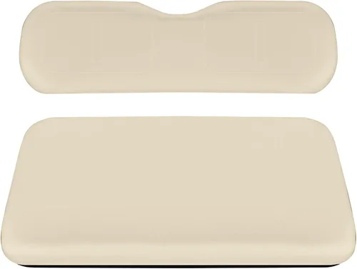 Vista 7 de WFLNHB Juego de fundas de asiento delantero beige para carrito de golf EZGO TXT 1995-2013