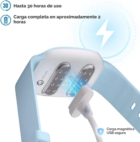 Vista 6 de EmeTerm Moda, aprobado por la FDA, estimulador de electrodos para aliviar las náuseas, las náuseas matutinas, el mareo por movimiento, el viaje