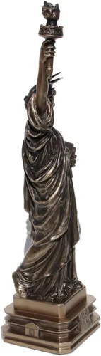 Vista 7 de Figura de escultura de bronce fundido en frío de 12.38 pulgadas