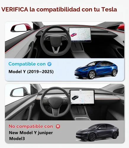 Vista 4 de Jawjut Trash Can,Compatible with 2019-2025 Tesla Model Y(no Juniper),Garbage Can Bin Accessories,Rear Center Console Storage Box Organizer,Black