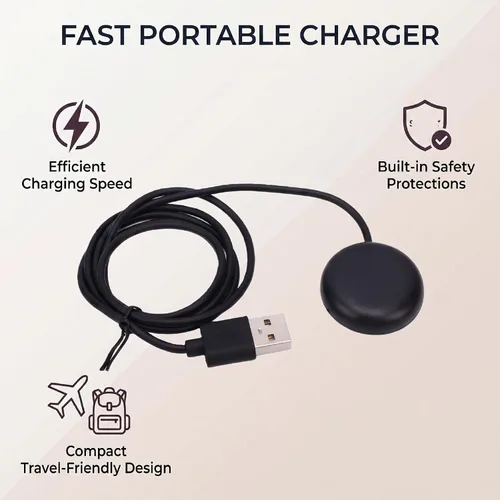 Vista 2 de LICAEVEY USB Watch Charger Replacement for Smart Watches Portable