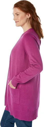 Vista 4 de Woman wiwhin Womens Suéter Cárdigan de talla grande