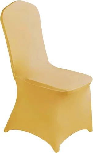 Vista 18 de MDS - Juego de 10 fundas elásticas de elastano blanco para sillas de comedor, bodas, fiestas, comedor, banquetes, sala de estar, universales