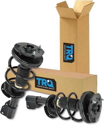 Vista 121 de TRQ - Conjunto de puntal delantero y resorte helicoidal (lados del conductor y del pasajero), para auto