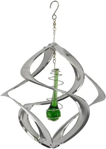 Vista 8 de Red Carpet Studios The Original Helix Cosmix - Molinillo de viento, 11 pulgadas, planeta de cristal azul