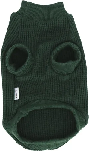 Vista 4 de LOPHIPETS - Suéteres ligeros para perros pequeños para cachorros, ropa de Chihuahua y Yorkie para cachorros - Atrovirene/XXS verde (atrovirens)