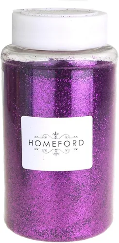 Vista 9 de Homeford Botella de purpurina fina, 1 libra a granel (negro)