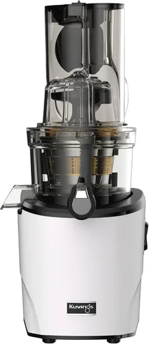 Vista 7 de Kuvings Exprimidor lento entero REVO830 Máquina exprimidora de presión fría – Canales de alimentos extra anchos de 3.465 in y 1.890 in – Motor Negro
