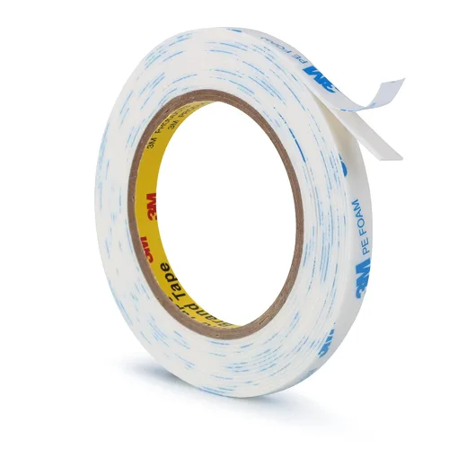 Vista 8 de 3M Cinta de espuma de doble cara de 0.39 pulgadas x 20 pies, extraíble, sin daños, cinta de pared de doble cara, cinta de montaje de espuma
