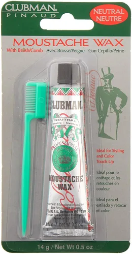 Vista 2 de Clubman Cera de bigote neutra 0.50 oz (paquete de 5)