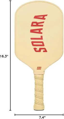 Vista 7 de Solara '94 Legacy Pickleball - Núcleo de fibra de carbono de 0.630 in para control y potencia, aprobado por Pickleball de Estados Unidos
