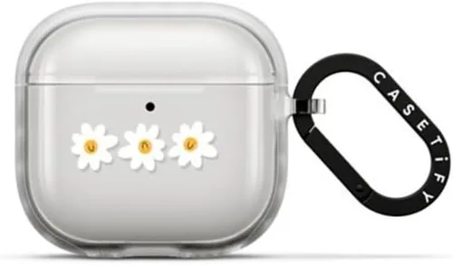 Vista 18 de CASETiFY Impact Airpods Pro (1ª/2ª) - Funda con anillo, color negro