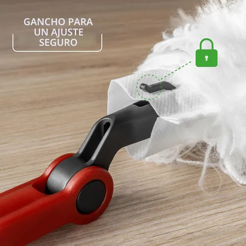 Vista 3 de O-Cedar Flex & Catch - Kit de polvo resistente con 3 recambios de plumero desechables Modelo nuevo y mejorado Mango extensible de 3 pies