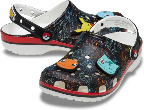 Vista 6 de Crocs Zuecos clásicos de Pokémon unisex para adultos