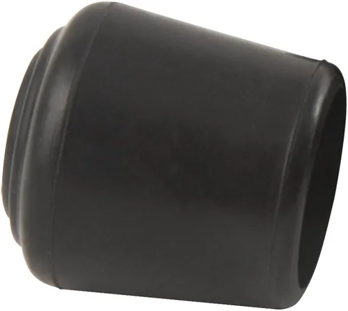 Vista 2 de SoftTouch Punta de goma para patas (4 piezas por paquete), 1 pulgada, negro (paquete de 2)