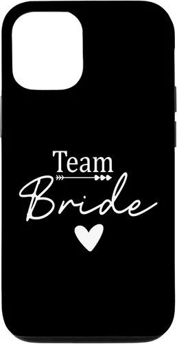 Vista 28 de Team Bride Wedding Party Bridesmaid Bachelorette Party 2027 Case for iPhone 17