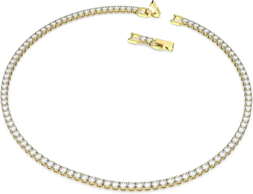 Vista 2 de Swarovski Matrix Crystal Necklace Collection, Pink, Yellow, and Clear Crystals
