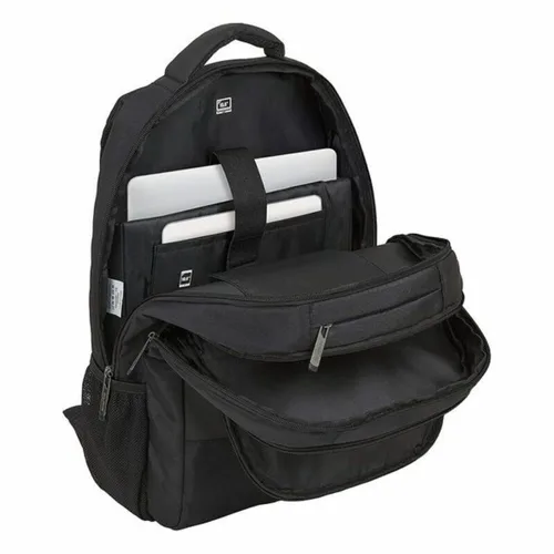 Vista 4 de Mochila para Portátil y Tablet con Salida USB Safta 15,6'' Negro 30 x 43 x 16 cm