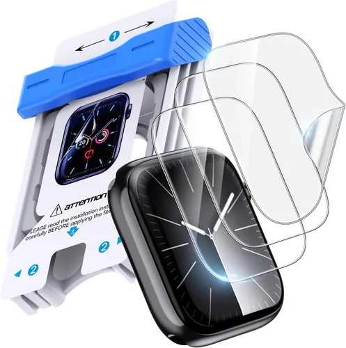 Vista 7 de 3 protectores de pantalla para Apple Watch Series 7/8/9 de 1.614 in