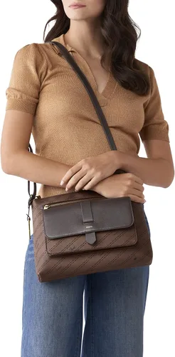Vista 5 de Fossil Kinley - Bolso bandolera grande para mujer