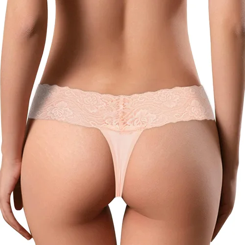Vista 6 de Sunm Boutique Lace Thongs for Women Thong Underwear Women Lace Panties Women Underwear Cotton Thongs for Women Pack