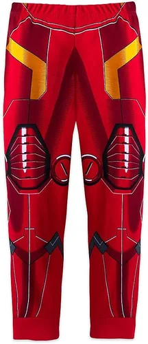 Vista 3 de Marvel Disfraz de Iron Man PJ PALS conjunto de pijama para niños, rojo, 2, Rojo