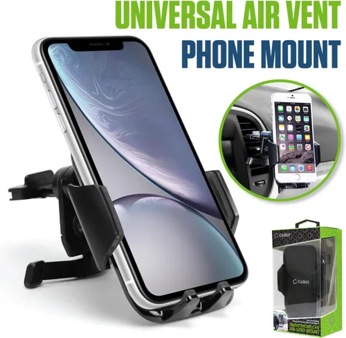 Vista 8 de Cellet Soporte de ventilación, compatible con iPhone 12 Pro Max, soporte de dispositivo electrónico portátil