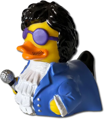 Vista 5 de CelebriDucks - Paddle Like It's 1999 - Patos de goma flotantes - Juguete de baño coleccionable como regalo para niños y adultos de todas las edades