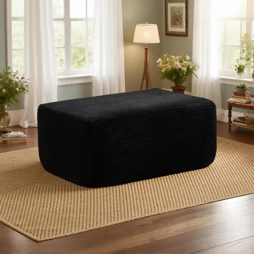 Vista 34 de Sofá modular Cloud de 96 pulgadas con tumbona, asiento profundo en forma de L, moderno sofá cama sin hueso, no requiere montaje, sofás sin hueso