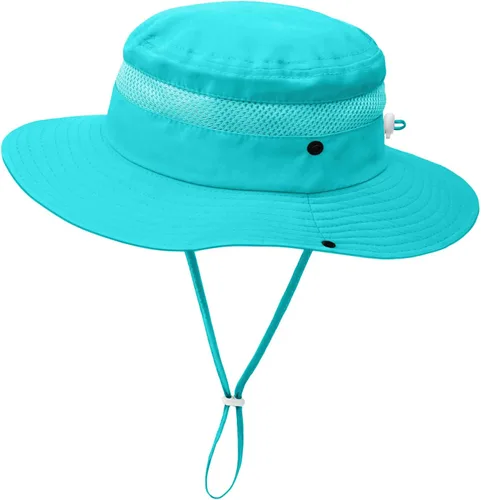 Vista 8 de Outdoor Sun Hat UPF 50+ Quick Dry Bucket Foldable, Wide Brim Fishing Safari Hat, Breathable Grows 1pack-beige
