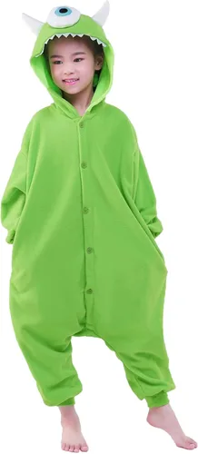 Vista 4 de GONAAP Unisex Kids Onesie Plush One Piece Pajamas Cosplay Animal Onesie Girls Family Costume