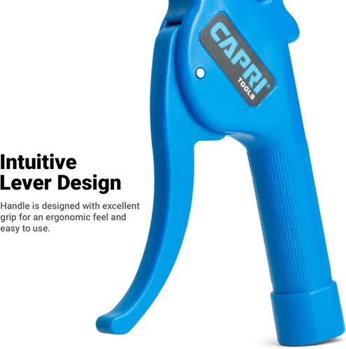 Vista 4 de Capri Tools 12 in. Air Blow Gun with Rubber Tip, 2-Pack