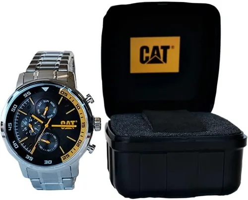 Vista 4 de Caterpillar CAT Sail AK14911127 - Reloj multifunción de acero para hombre