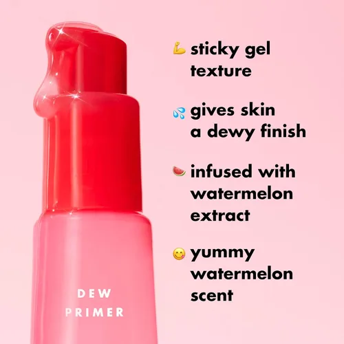 Vista 2 de e.l.f. Jelly Pop Dew Primer, Imprimación Facial Translúcida de Edición Limitada Para Hidratar y Suavizar la Piel y Fijar el Maquillaje, Vegano