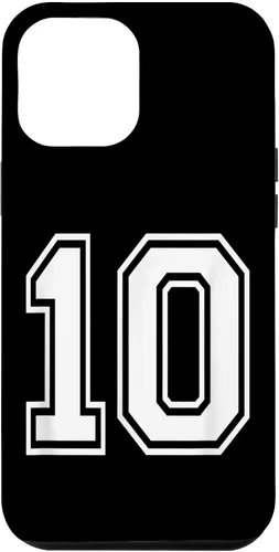 Vista 26 de Number 10 Varsity Style Bold Sports Birthday Case for iPhone 17