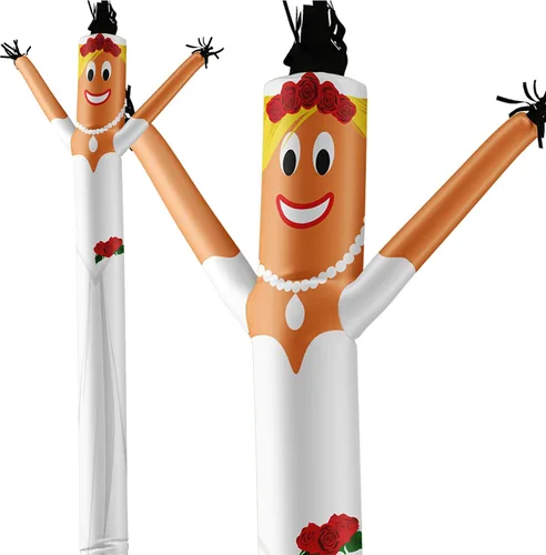 Vista 9 de LookOurWay Air Dancers Wacky Waving - Accesorio inflable de tubo para hombre, 6 pies de alto, publicidad de bailarín de aire que saluda, tipo tubo